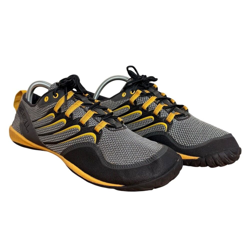 Merrell Trail Glove Men’s Size 9 Smoke Adventure Yellow Performance Barefoot